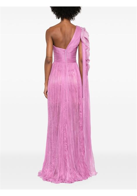 Liliac Margiela metallic chiffon maxi dress Iris Serban - women IRIS SERBAN | 44MARGIELAASSAMPLE